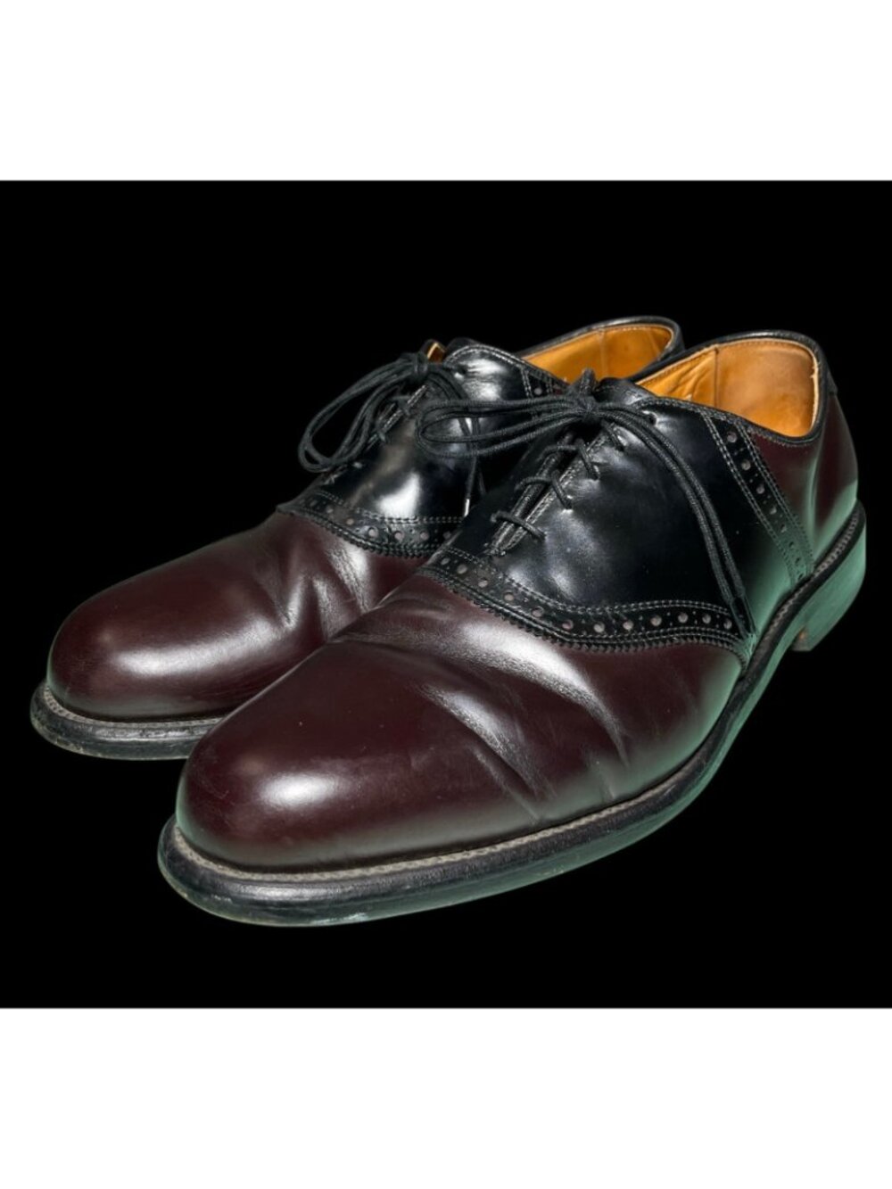 Allen Edmonds Mens Shelton Oxford Dress Shoes Made In USA Size 11.5 D - Picture 5 of 12